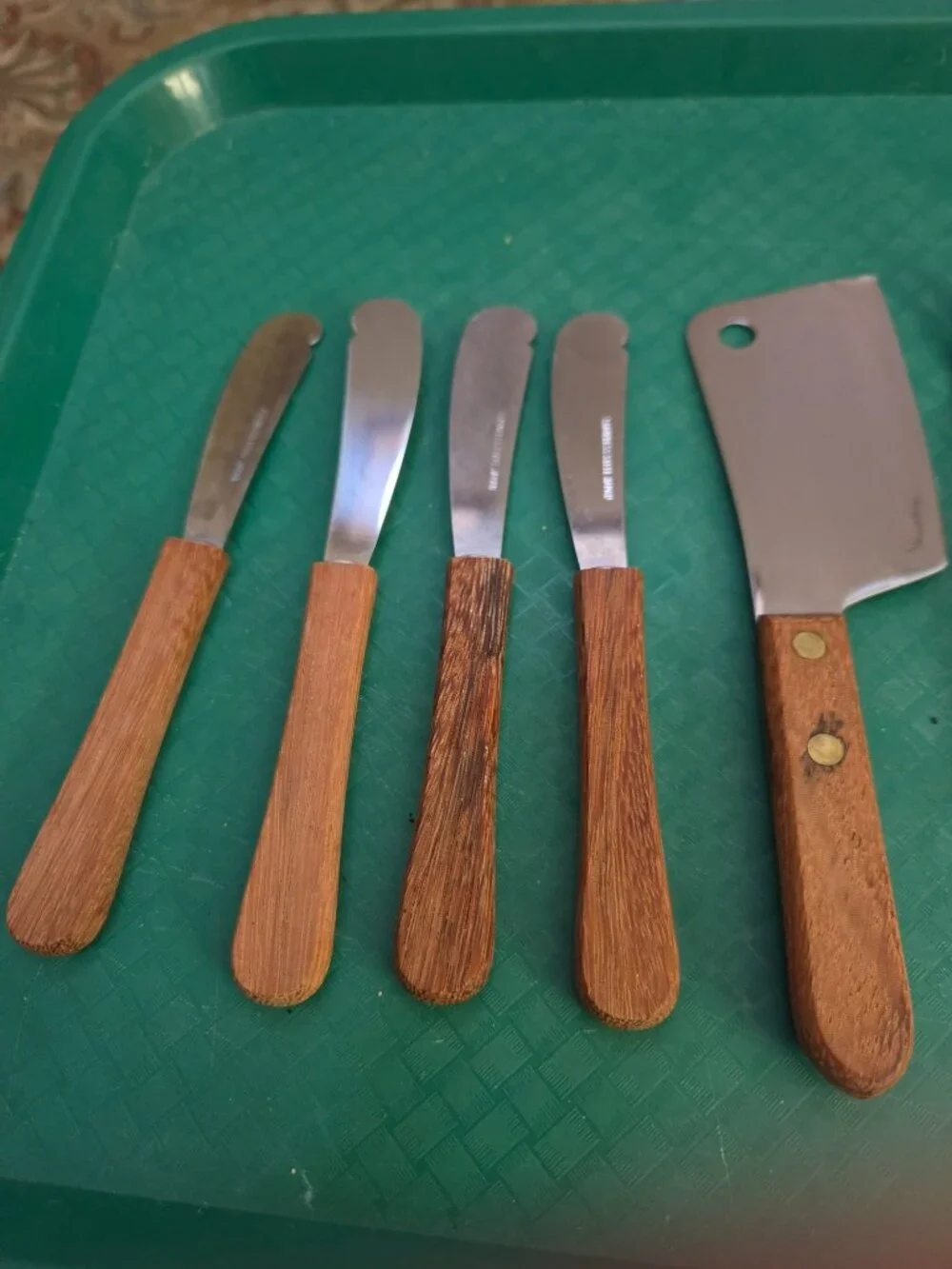 vintage mini forks and spreaders stainless